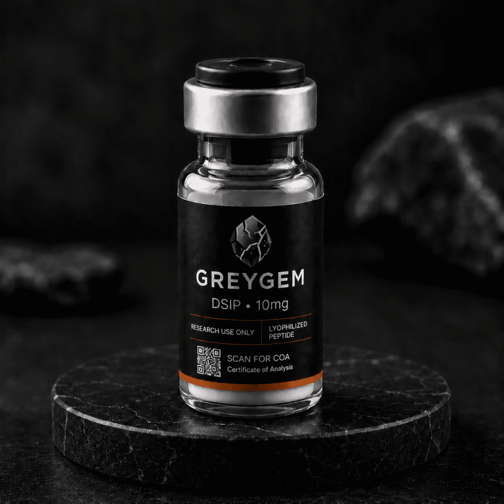 DSIP delta sleep-inducing peptide research vial — GREYGEM Canada