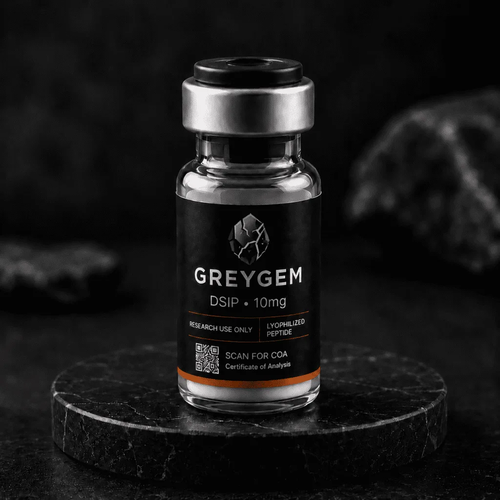DSIP delta sleep-inducing peptide research vial — GREYGEM Canada