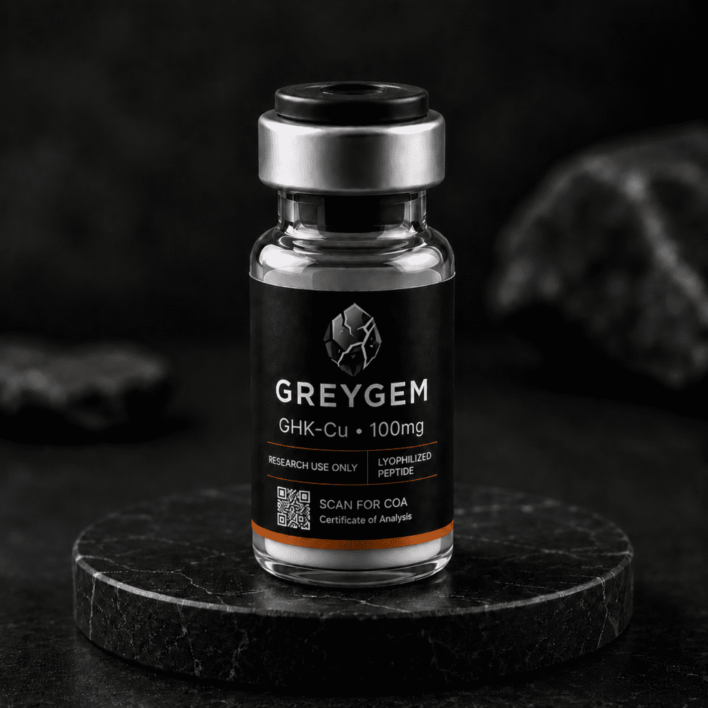 ghk cu copper peptide 100mg Same GHK-Cu. Better way. Same GHK-Cu copper peptide complex. Completely  different experience. If you've been eyeing the pen, put it down. We made  something better, and your skin barrier will thank you