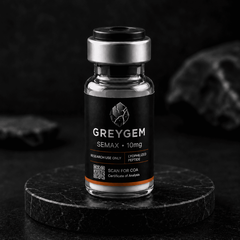 Semax research peptide vial — GREYGEM Canada