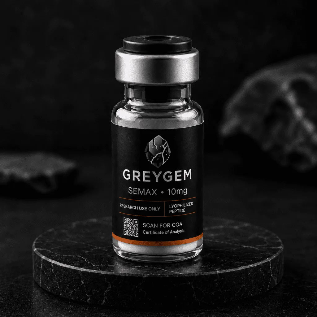 Semax research peptide vial — GREYGEM Canada